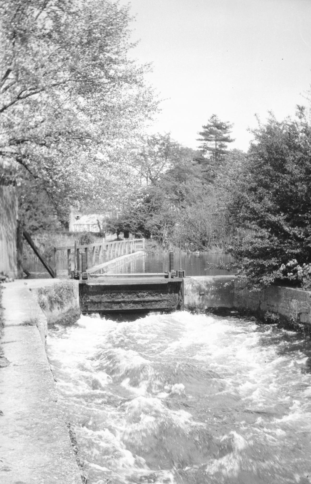 Unknown Rural Scene With Sluice Gate